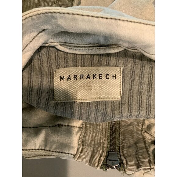 Marrakech Light Green Soft Zip-Up Jacket, Size Large - Picture 5 of 5
